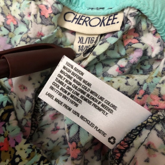 EUC Girls Floral Jogger Sz: XL (14/16) - Picture 2 of 5